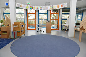 Bild vergrößern: Die neue Kindertagesstätte in Irgertsheim