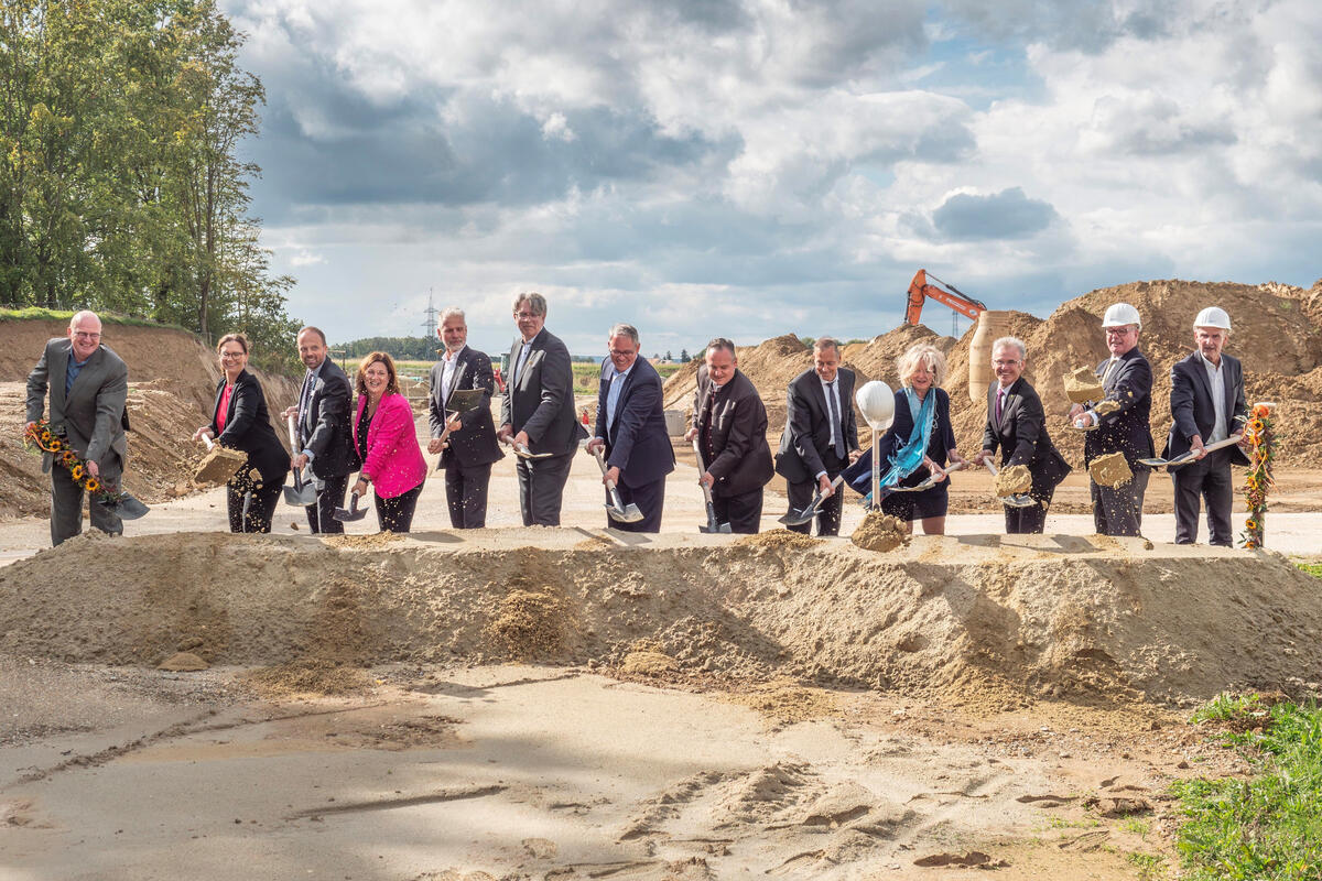 Spatenstich Klinikum Zentrum psychische Gesundheit