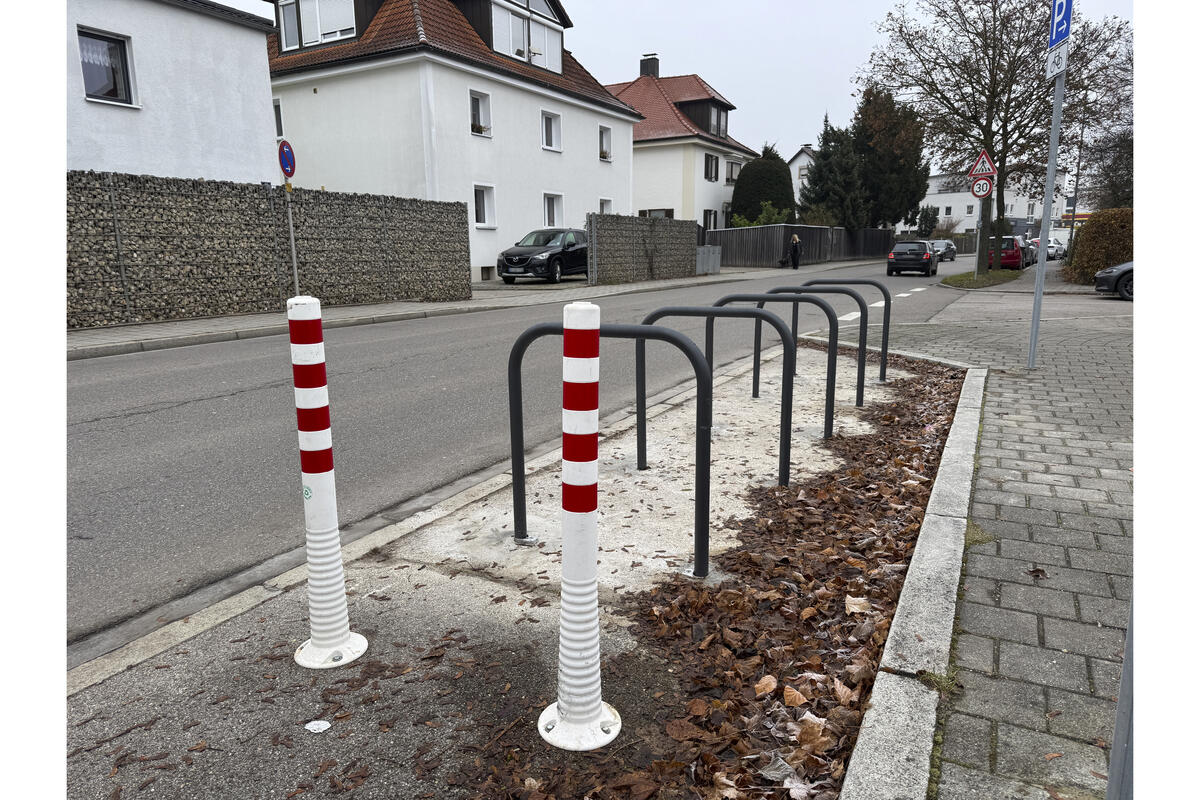 Fahrradbügel Ickstattstraße