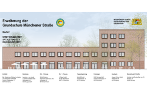 Bild vergrößern: Erweiterung der Grundschule an der Münchener Straße
