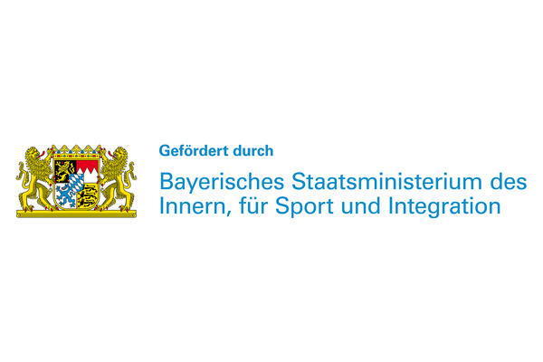 Bild vergrößern: Dieses Projekt wird aus Mitteln des Bayerischen Staatsministeriums des Innern, für Sport und Integration gefördert.