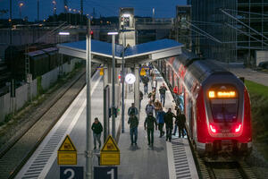 Bild vergrößern: Bahnhof Ingolstadt Audi