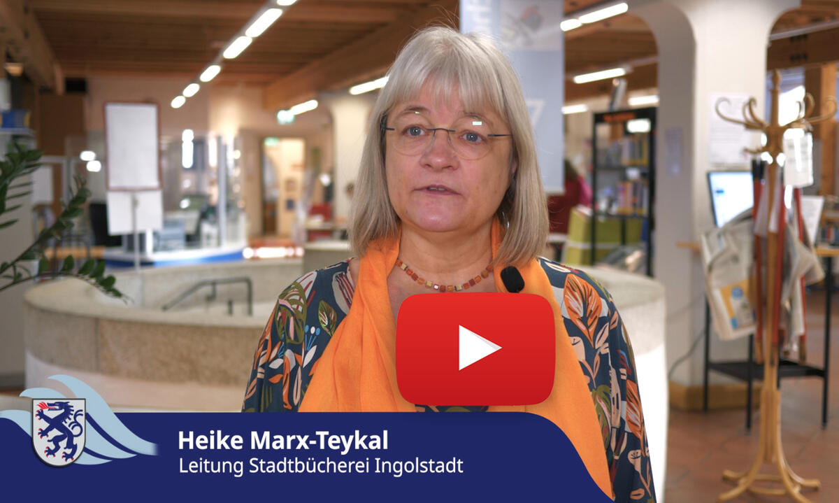 Videobeitrag "Ingolstadt informiert" über die Stadtbücherei im Herzogskasten
