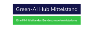 Bild vergrößern: Logo Green AI Hub Mittelstand