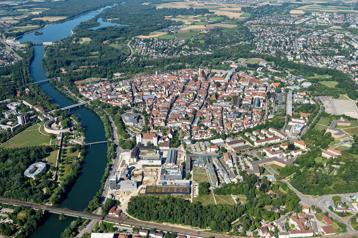 Luftbild Ingolstadt _ Donau