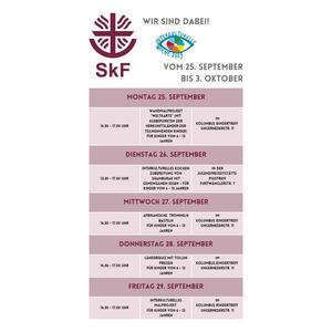 Bild vergrößern: SkF Veranstaltungen