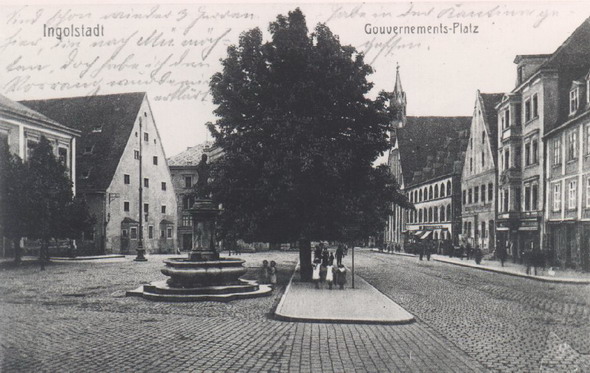 Rathausplatz. Foto: Stadtarchiv Ingolstadt